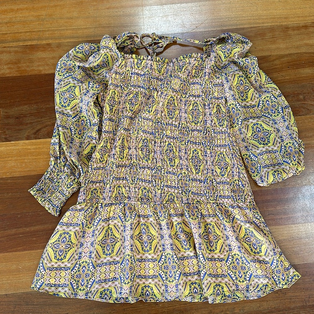 MOON RIVER lone sleeve dress NWT size Large